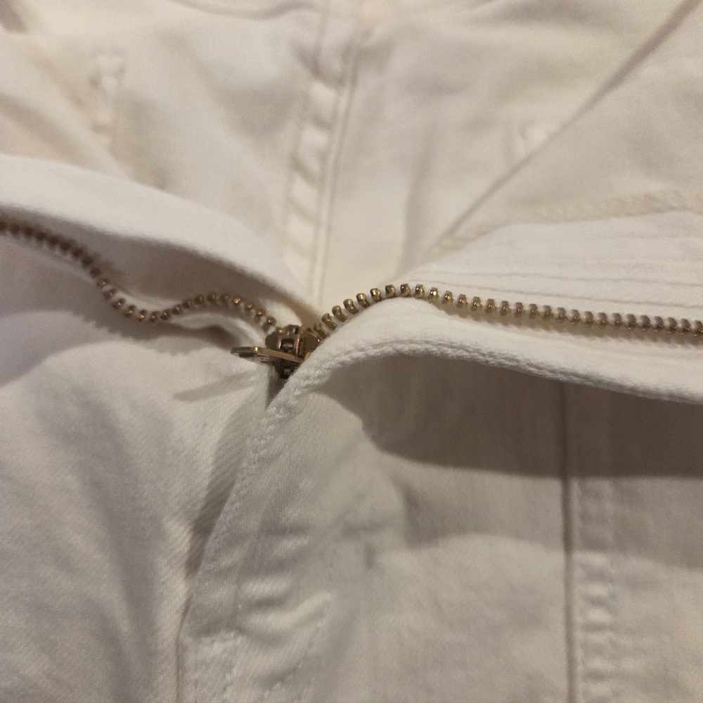 MOTHER Beige Cropped High-Waist Ankle Pants - Picture 11 of 11